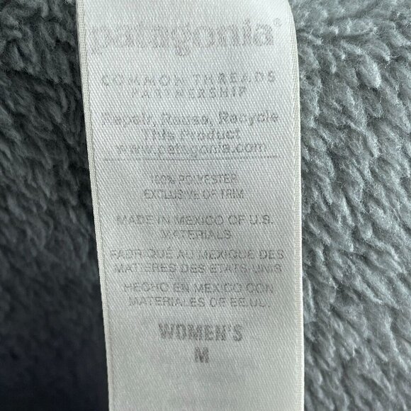Patagonia Womens Polartec Thermal Pro Fleece Pullover Jacket M 2842 - Picture 3 of 9
